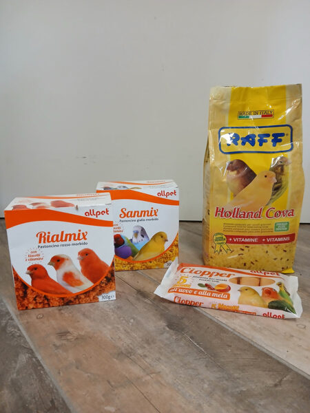 Mangime per canarini